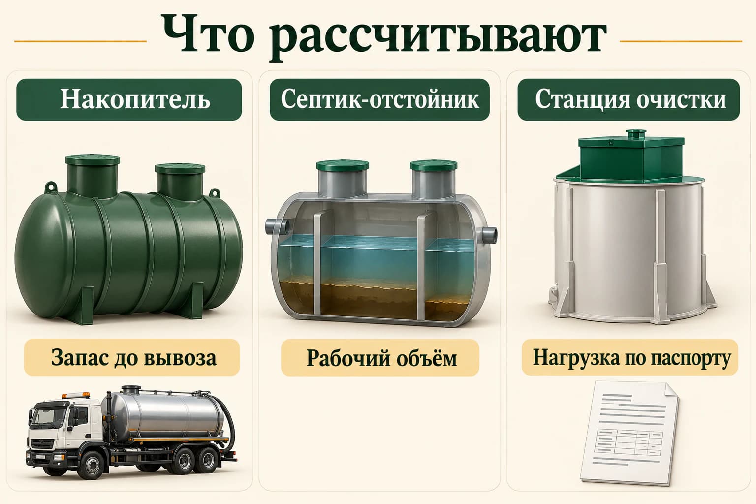 Какие параметры проверяют у накопителя, отстойника и станции